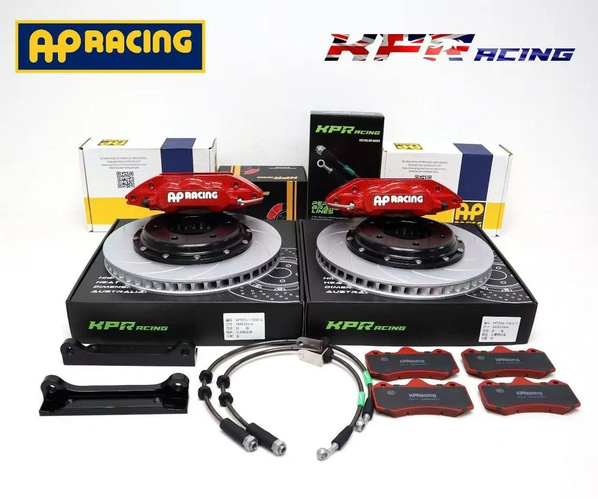 AP Racing CP7040 CALIPERS + 343MM ROTORS FRONT BIG BRAKE KIT FITS VW Amarok
