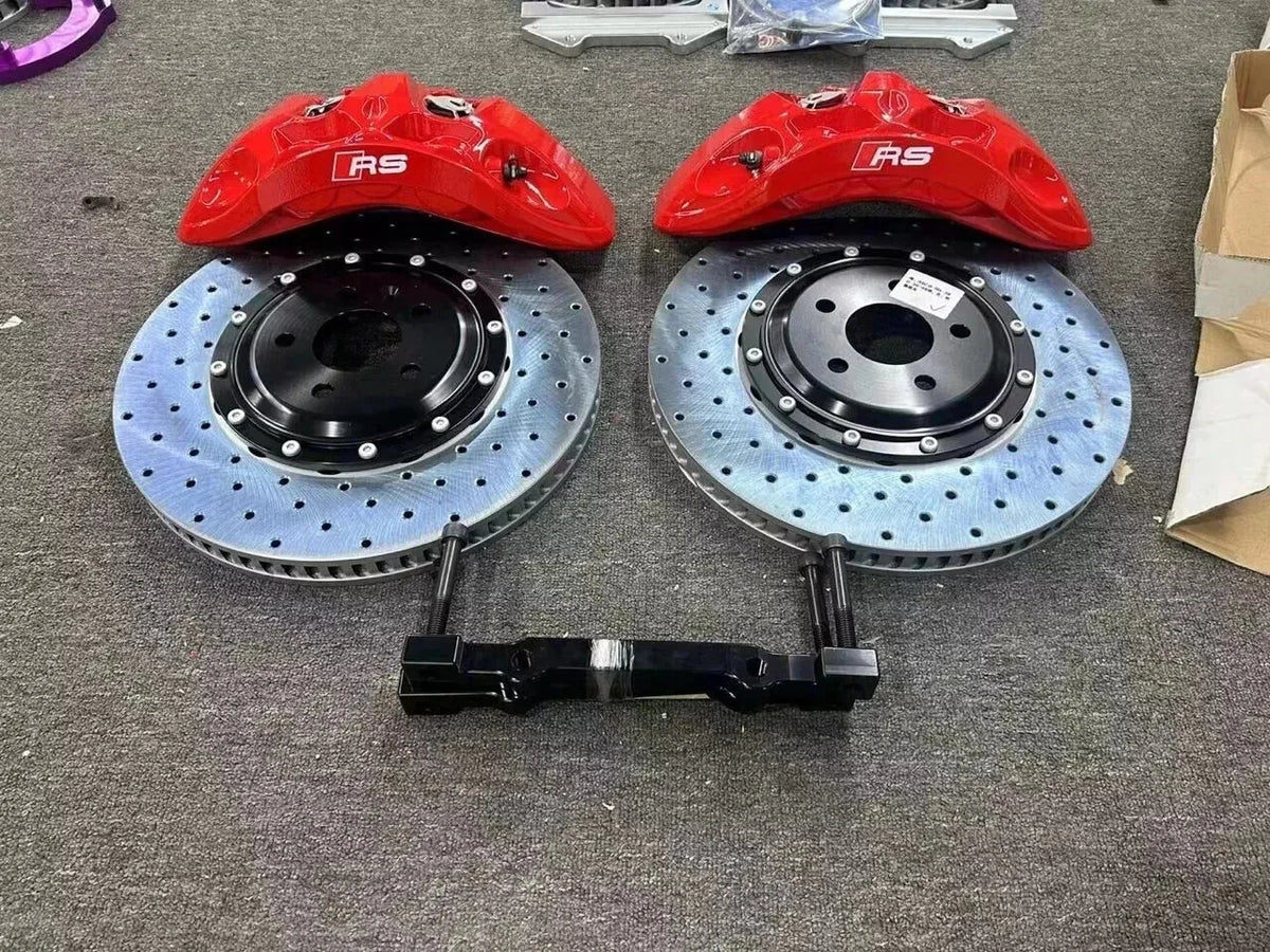 Genuine AKEBONO 9N 6pot calipers + 380mm Disc Rotor FULL BIG BRAKE KIT FOR AUDI Q1 Q2 Q3 Q4 Q5 Q7