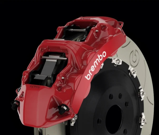 2X Genuine Brembo RACING PERFORMANCE GT-M6 (GT6) CALIPER PAIR FOR FRONT BIG BRAKE KIT